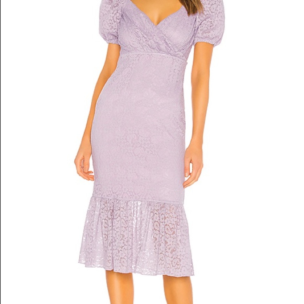 Sammy Midi Lavender Dress